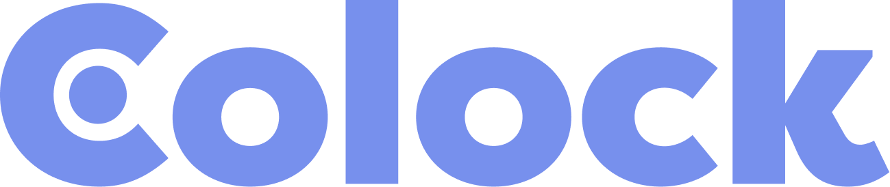 Logo Colock, violet clair